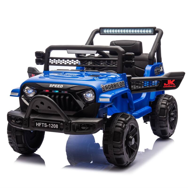Kids Ride-On Electric Truck 12V with Remote & Learning Features - Xmas Gift