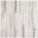 SAFAVIEH Retro Leonide Modern Abstract Distressed Rug - 4' x 4' Square - Cream/Grey