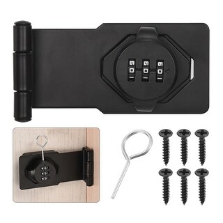 Password Hasp Locks Cabinet Door Combination Lock Barn Door Lock Latch