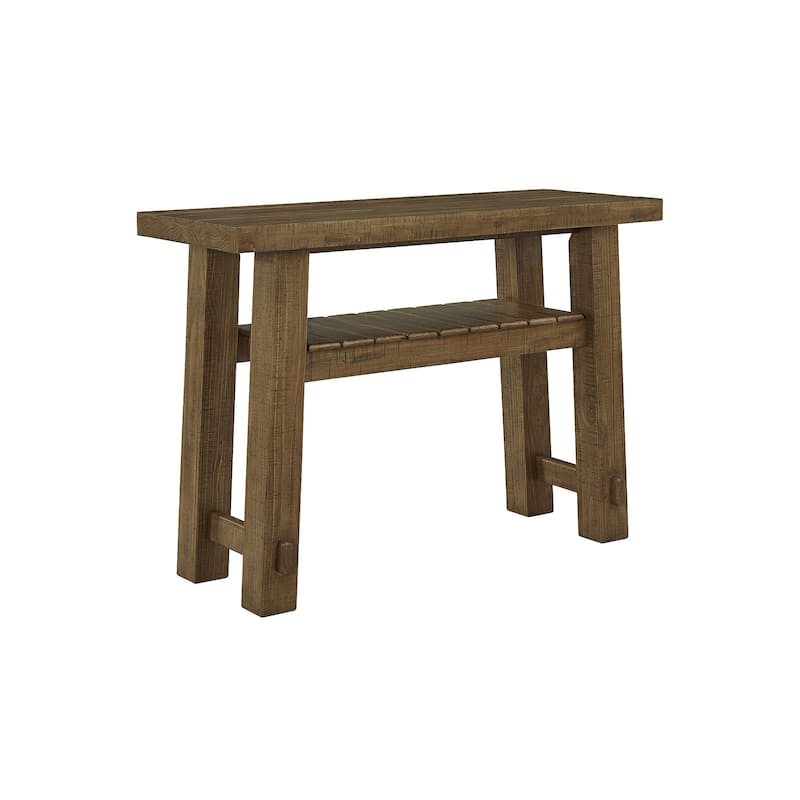 Signature Design by Ashley Mackifeld Brown/Beige Sofa Table - 48" W x 18" D x 33.25" H