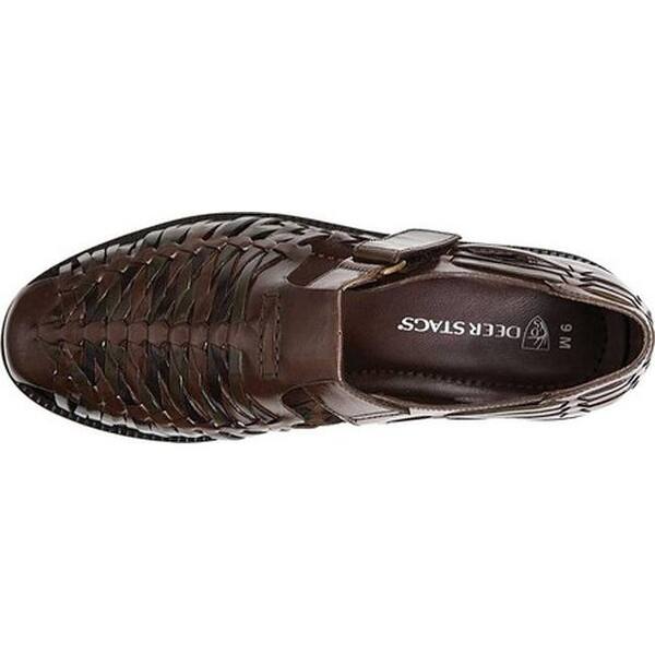 Shop Deer Stags Men S Bamboo2 Closed Toe Sandal Brown Multi
