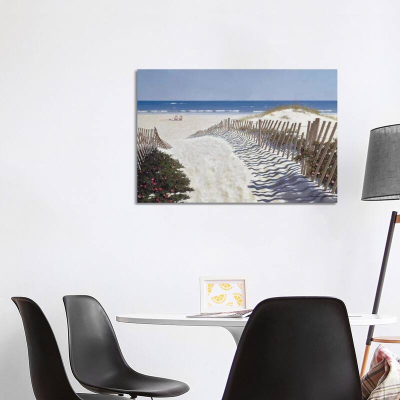 iCanvas "Walk To The Beach" by Zhen-Huan Lu Canvas Print - 26x40x1.5