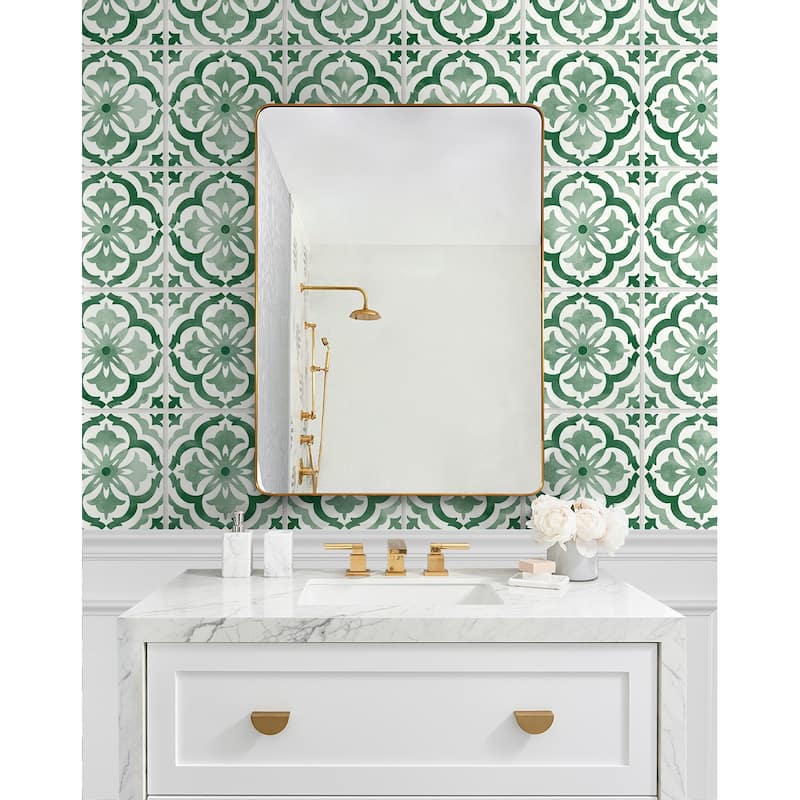 Daisy Bennett Designs Sorento Tile Peel and Stick Wallpaper