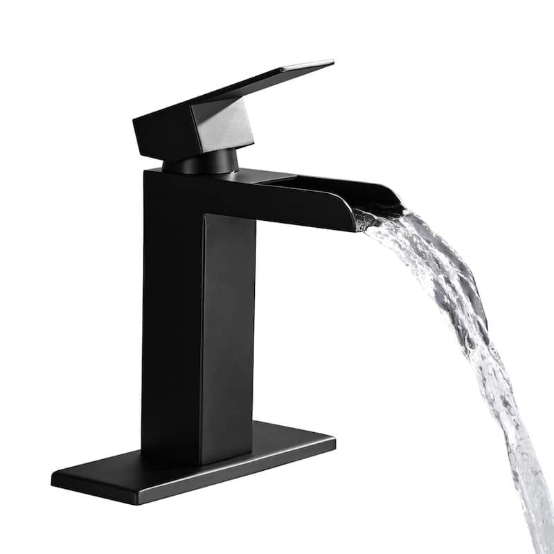 Waterfall Bathroom Single Handle Faucet
