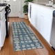 preview thumbnail 89 of 132, Premium Washable Super Soft Modern Connect Mayfield Rug Denim - 2'3" x 7'6"