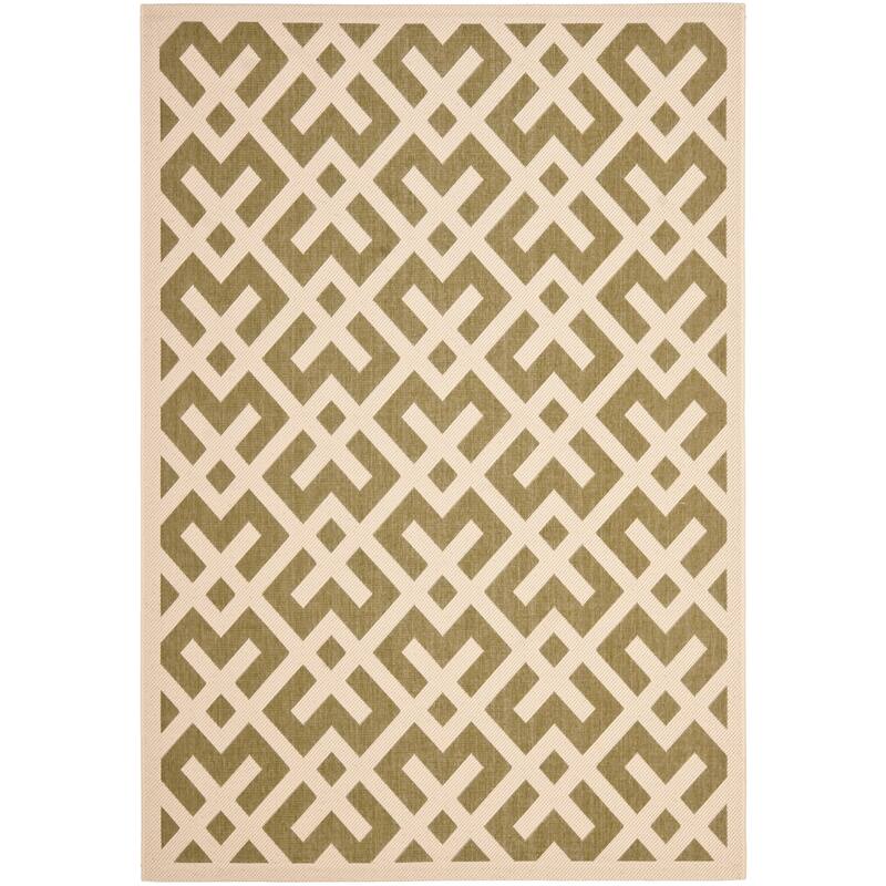 SAFAVIEH Courtyard Sytske Indoor/ Outdoor Waterproof Patio Backyard Rug