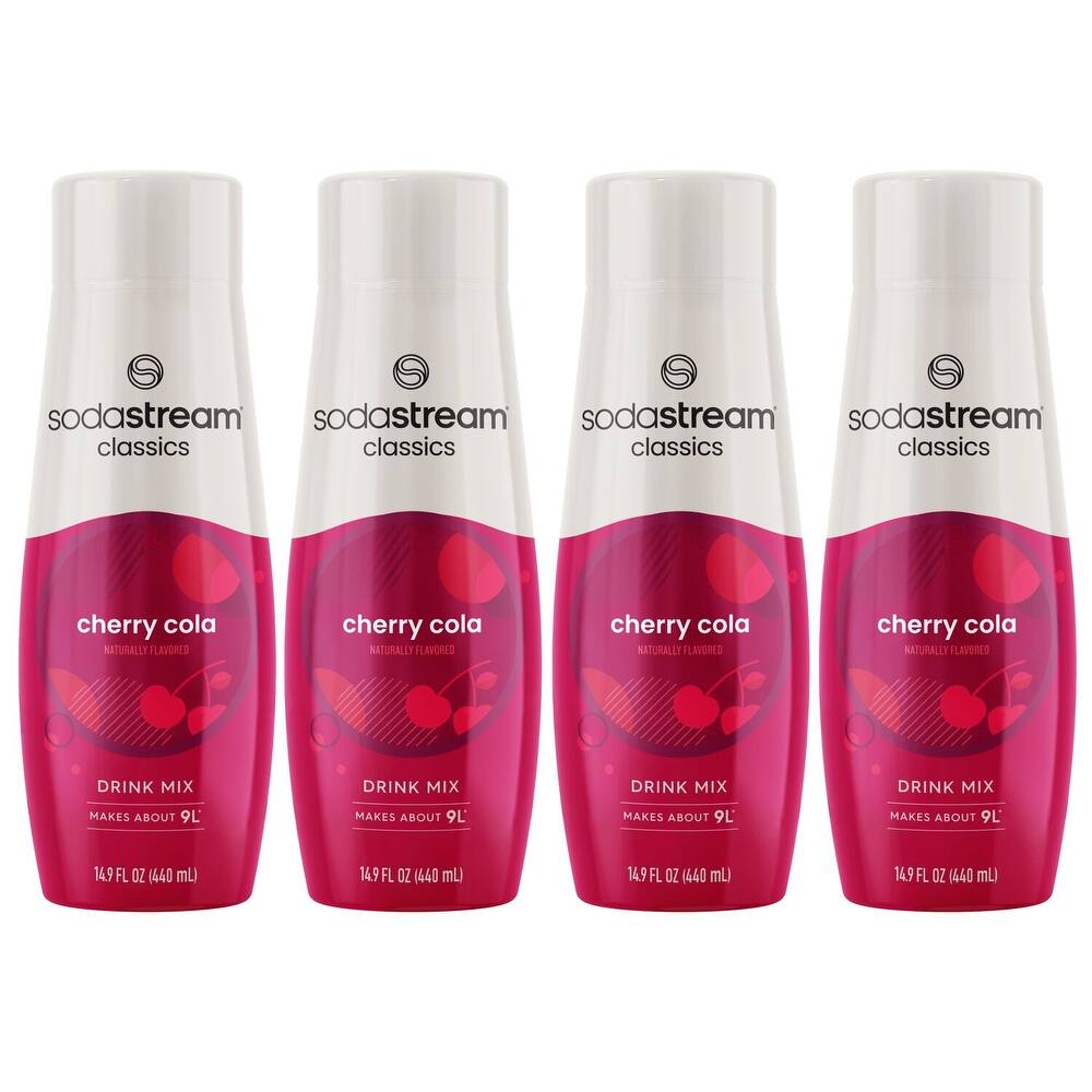 SodaStream® Classics Cherry Cola Drink Mix 4-Pack