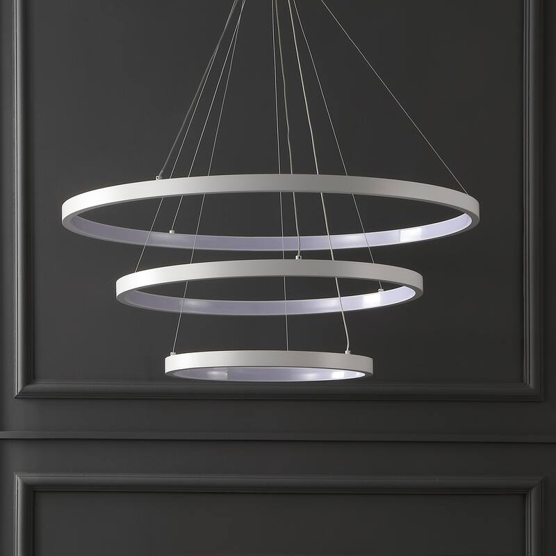 SAFAVIEH Couture Genoveva 3 Tier Chandelier - 32 In W x 32 In D x 22251 In H