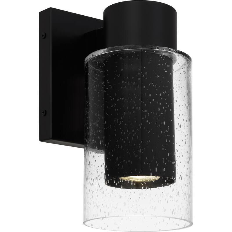 Sawyer 1-Light Matte Black Dark Sky Outdoor Wall Lantern