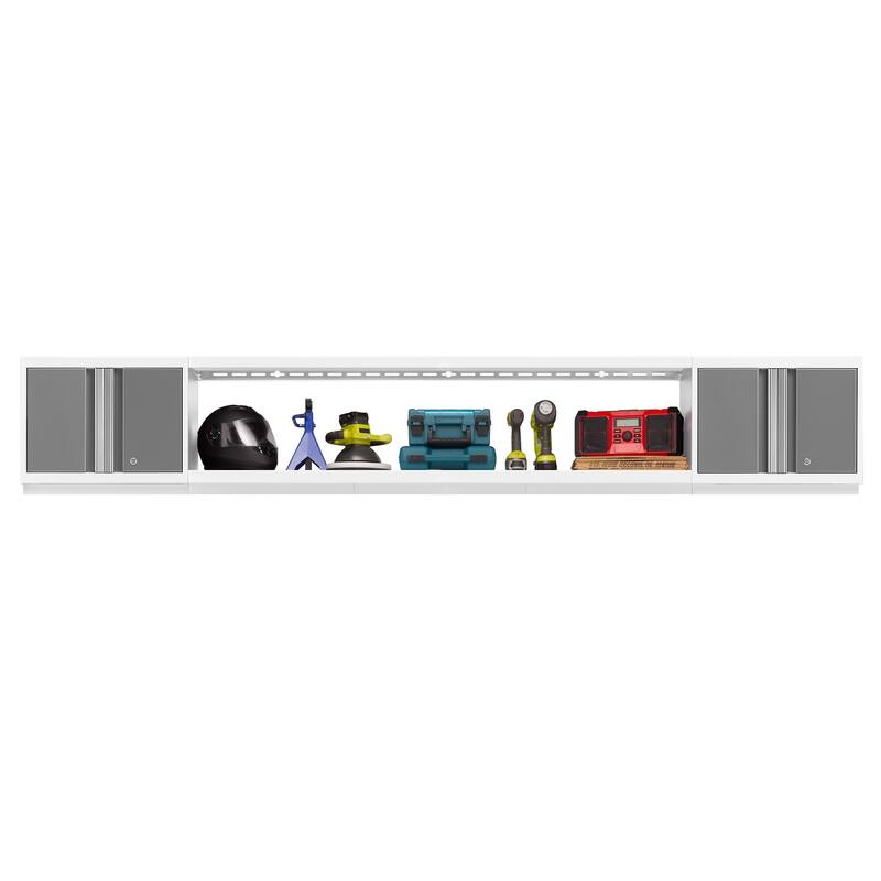 NewAge Products Bold Series 2-pc. Steel Garage Cabinet Set