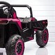 preview thumbnail 12 of 19, 24V Two-Seater Kids Ride-On UTV with Remote Control, Four-Wheel Suspension, Bluetooth, LED Lights, for Kids 3+