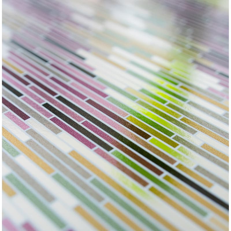 A-Street Prints Ethereal Purple Ogee Wallpaper