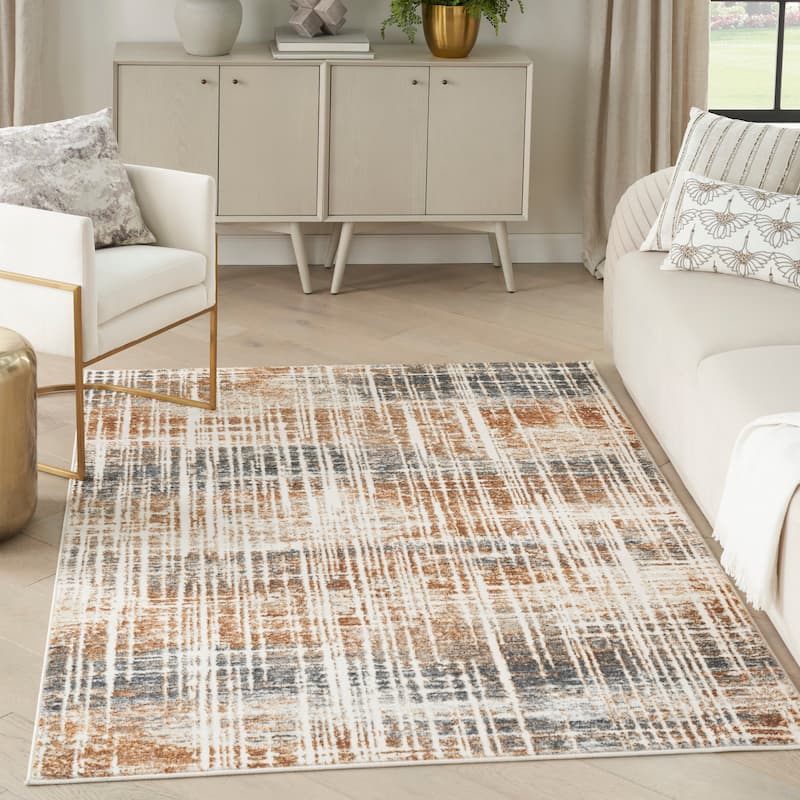 Nourison Illusion Indoor only Abstract Area Rug