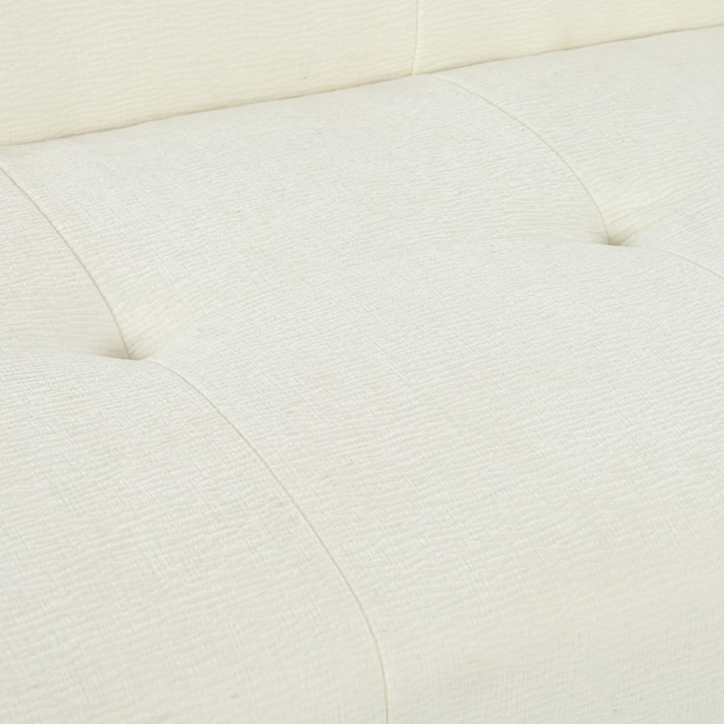 85.8"Wide Chenille Fabric 3-Seater Sofa, Full Sponge Compression Design,With Powder-Free Foam,Pocket Spring For Extra Comfort
