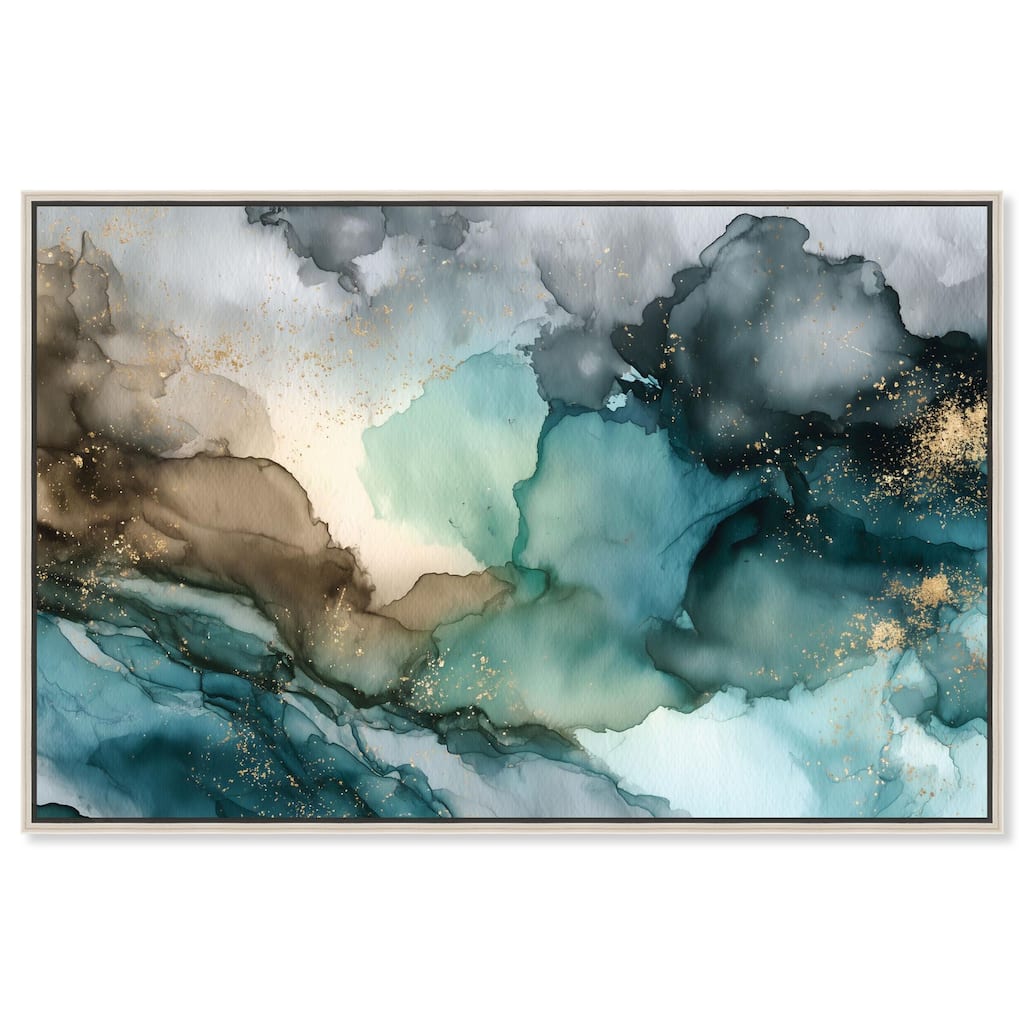 Veiled Inlet Canvas by Art Remedy