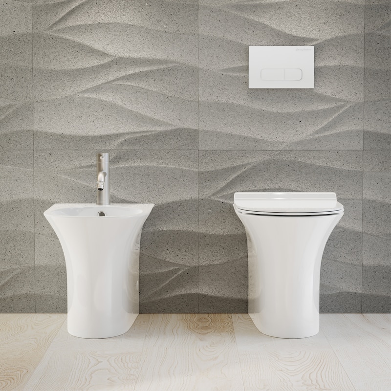Cascade Bidet - Glossy White