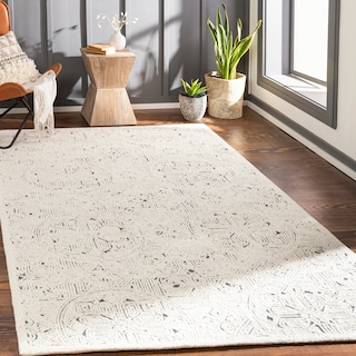 Livabliss Indra Boho Floral Area Rug