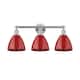 Option Polished Chrome / Red