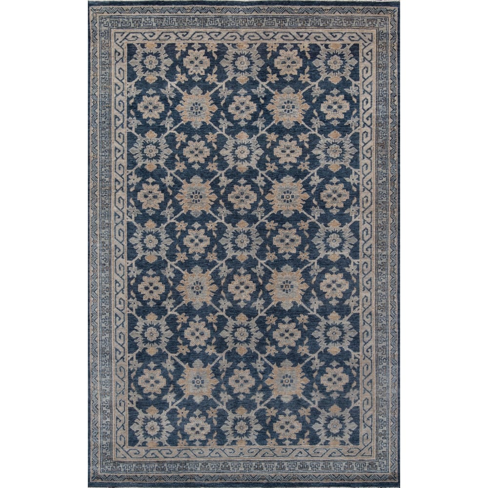 Momeni Banaras Hand Knotted Wool Traditional Area Rug