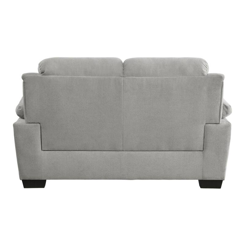 Marjy Gray Fabric Love Seat