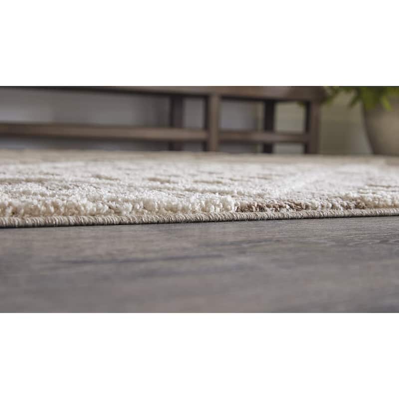 Signature Design by Ashley Odedale Tan/ Cream Rug