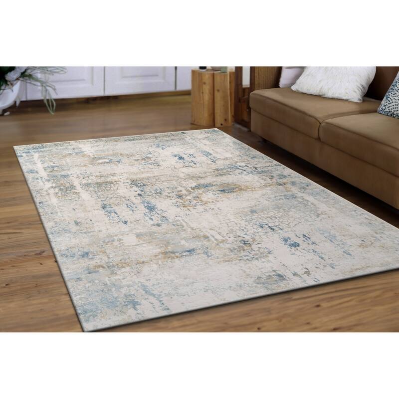Dynamic Rugs Quartz Transitional Area Rug