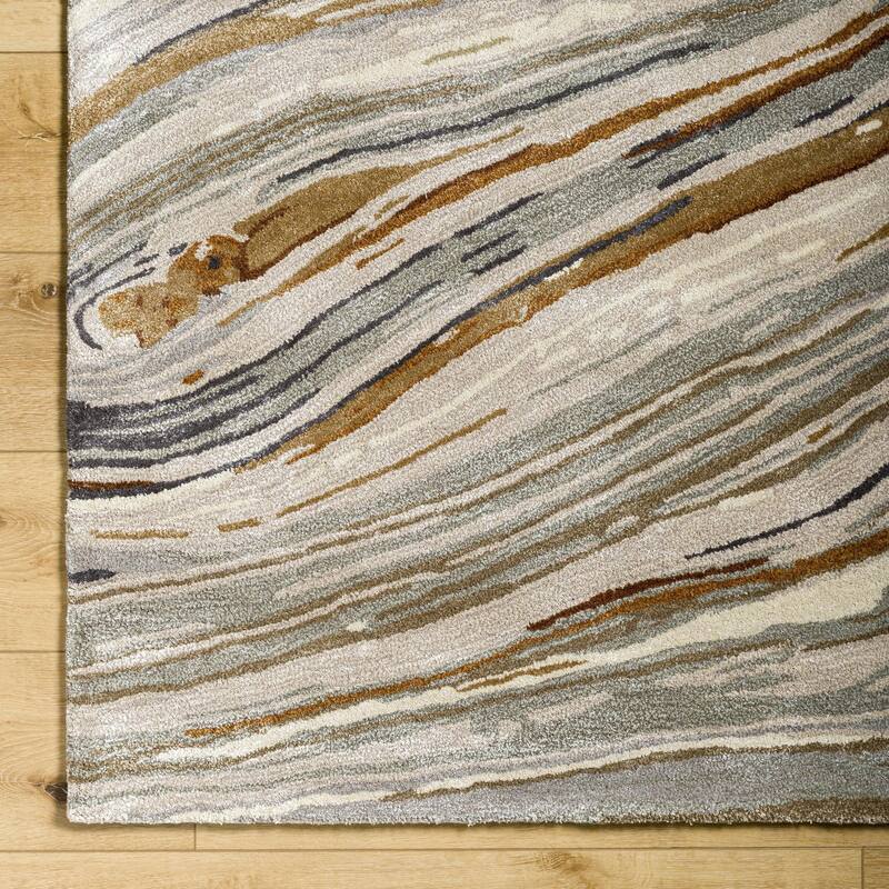 Communite Minimalist Abstract Hand Tufted Area Rug