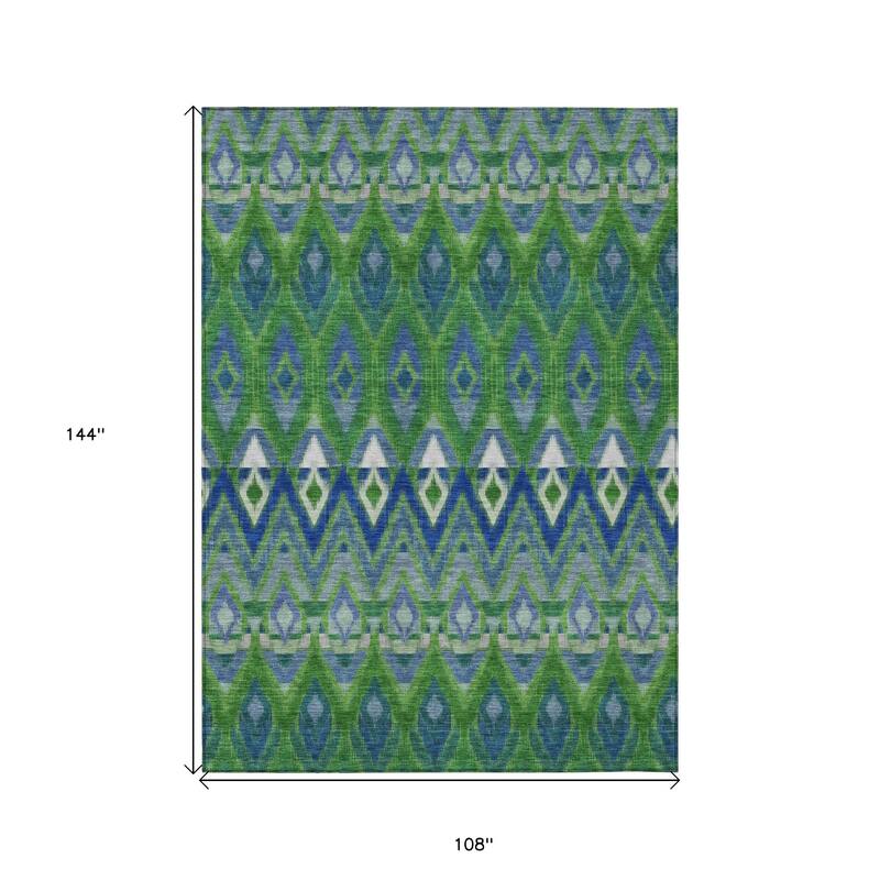 HomeRoots Southwestern Transitional Rectangle Outdoor Rug