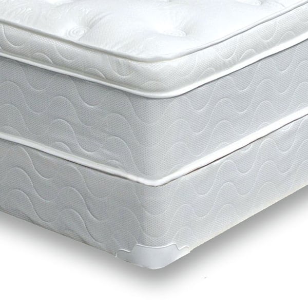 Furniture Of America Nivo Contemporary White Eastern King Foam Mattress On Sale Overstock 9997423