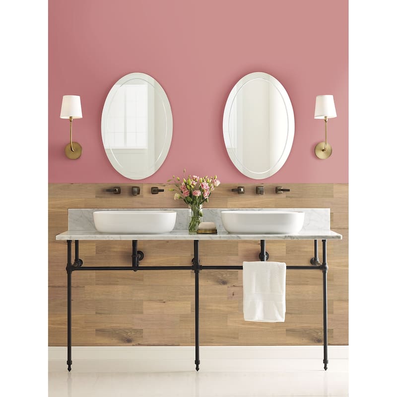 Faux Wood Natural Peel & Stick Wall Tiles