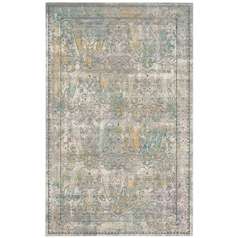 SAFAVIEH Mystique Cenka Watercolor Oriental Polyester Rug