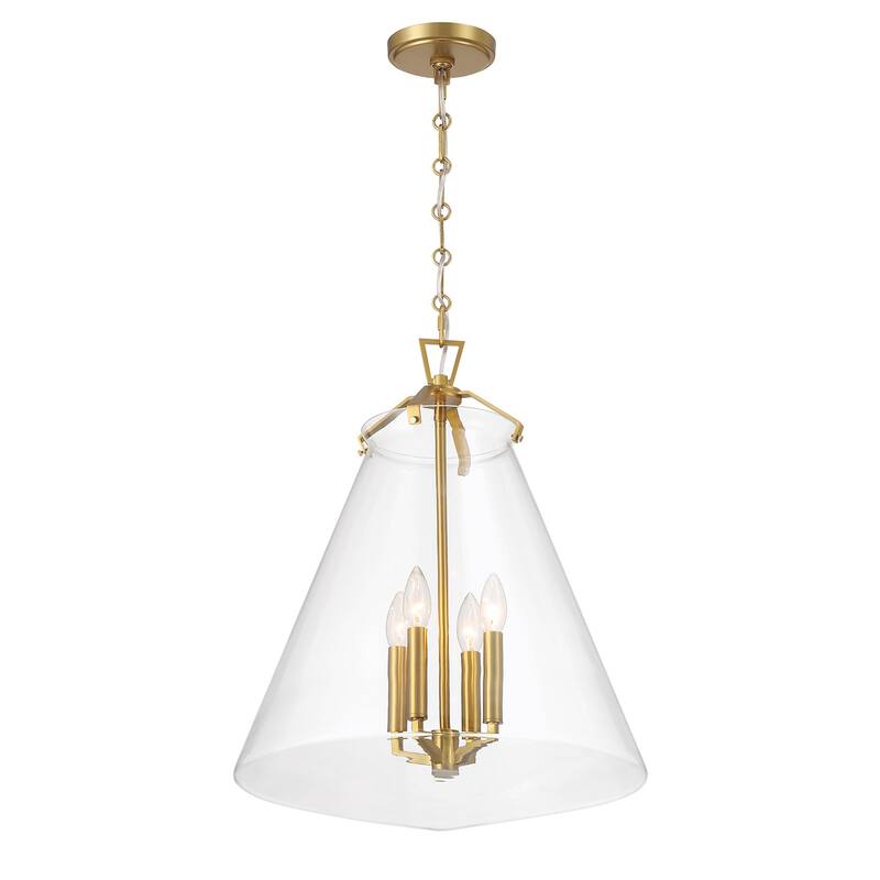 Crystorama Lighting Group VSS-7018 Voss 4 Light 18" Wide Taper Candle