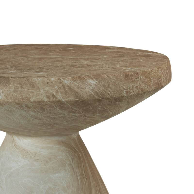 Drum End Tables for Patio Tree Stump Garden Stool indoor and Outdoo