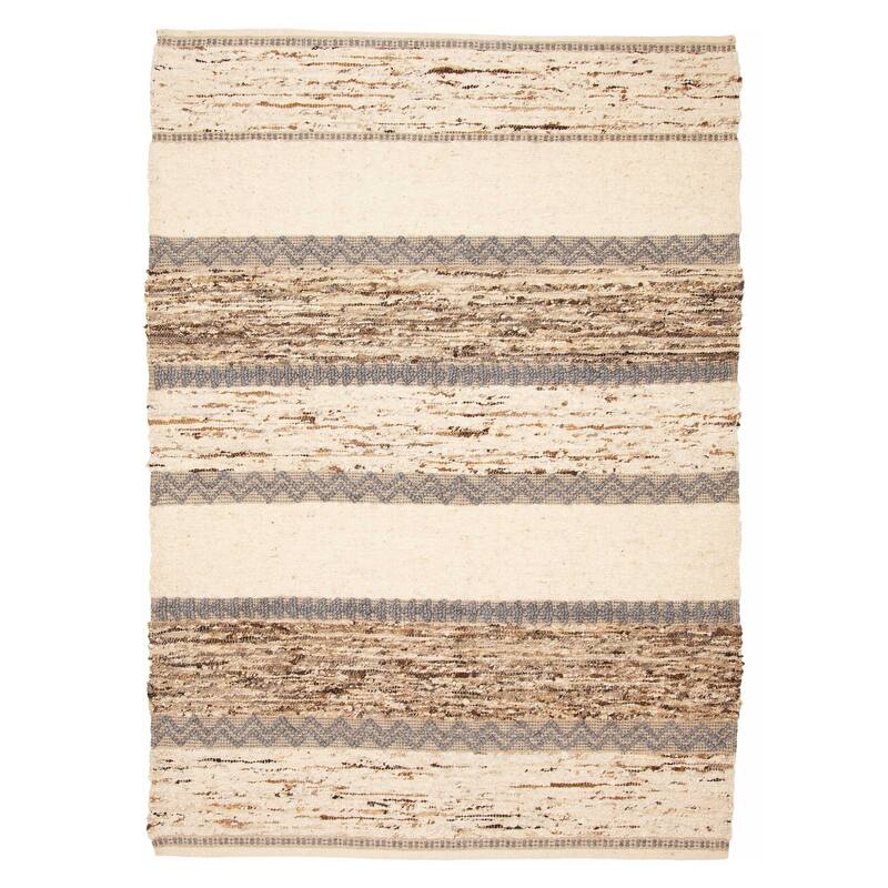 Sienna Cream Rug 5'5" x 7'9" - 5'5 x 7'9 - Cream - 5'5 x 7'9