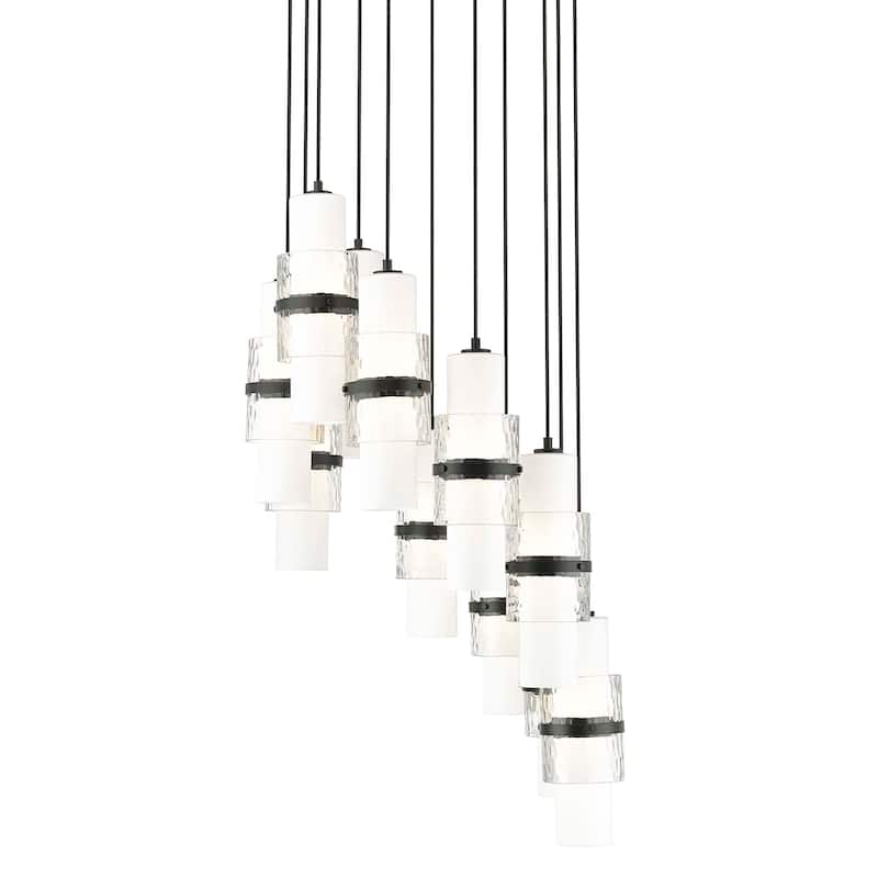 Z-Lite 1946P-11R Cayden 11 Light 24" Wide Chandelier - Matte Black