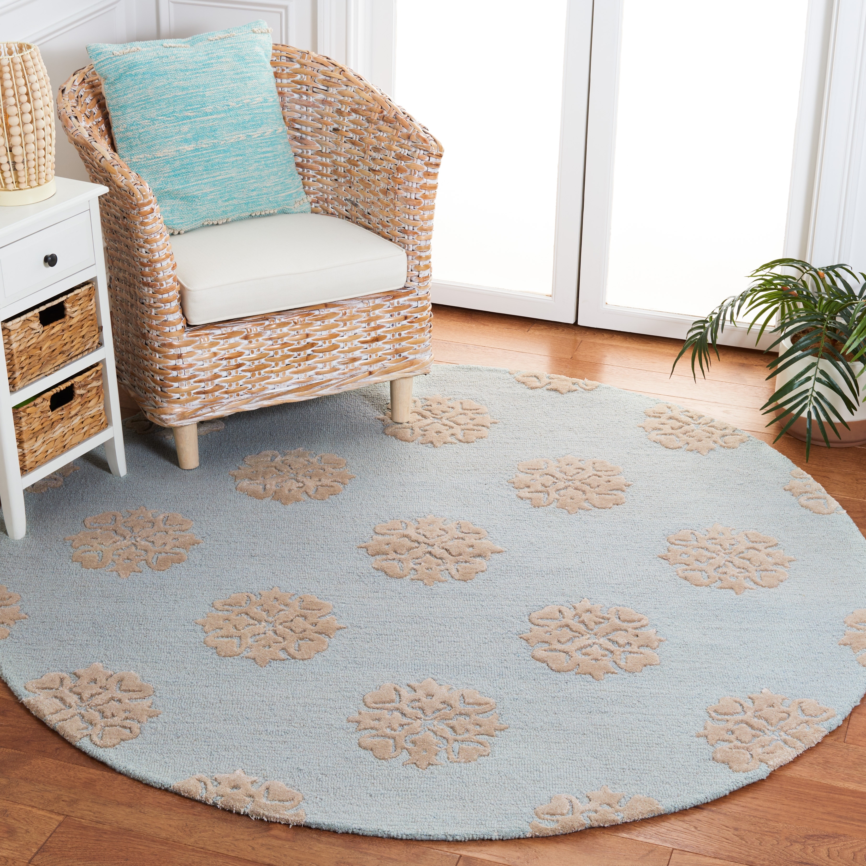 SAFAVIEH Handmade Soho Denisha N.Z. Wool Rug - Overstock - 40456399