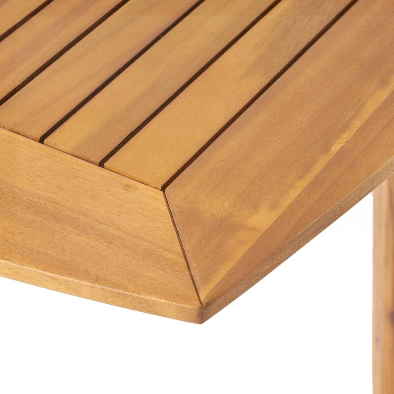 7 Pieces Outdoor Modern Expandable Dining Set