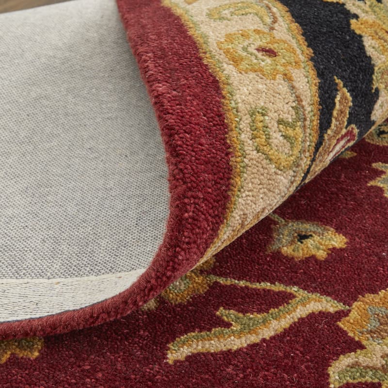 HomeRoots Oriental Traditional Rectangle Area Rug