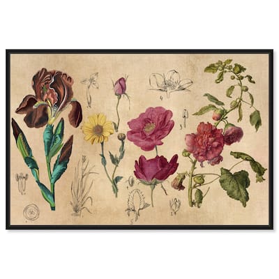 Blossoming Florals Canvas by Art Remedy