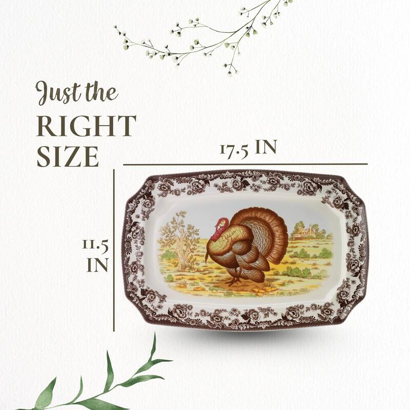 Spode Woodland Rectangular Platter