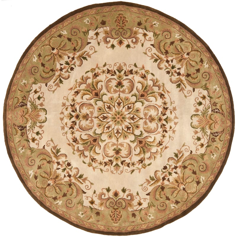 SAFAVIEH Handmade Heritage Hot Air Balloon Traditional Oriental Wool Rug