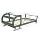 preview thumbnail 7 of 13, Twin Size Plane Shaped Platform Bed with Rotatable Propeller and Shelves