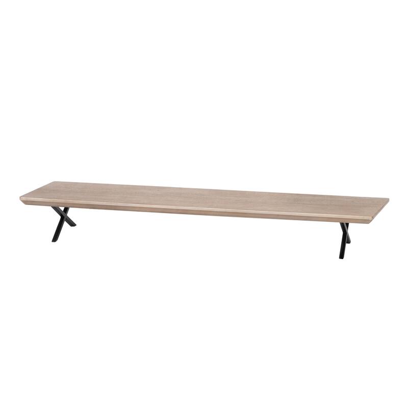 Jani Wood Monitor Stand Riser Desk - Ergonomic Design Stand, Desktop Organizer Table for Home, Office Workspace, Gaming Desk