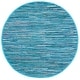 preview thumbnail 128 of 158, SAFAVIEH Handmade Rag Rug Vistiana Flatweave Cotton Rug 6' Round - Blue/Multi - Round