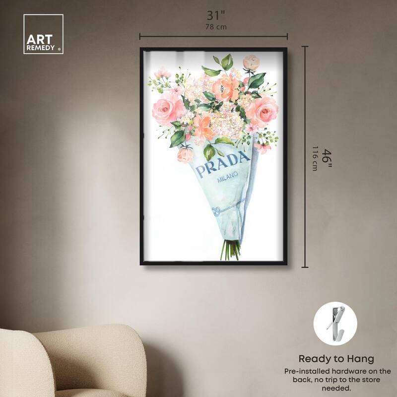 A World of Flowers Shadowbox by Art Remedy