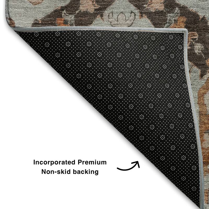 Premium Washable Super Soft Global Traditional Mayfield Rug