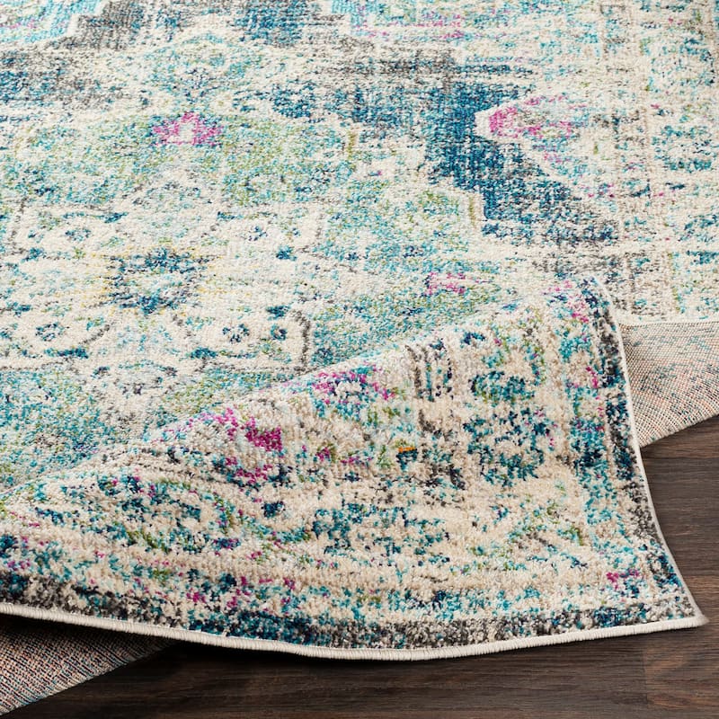 Artistic Weavers Mirvet Vintage Distressed Medallion Area Rug