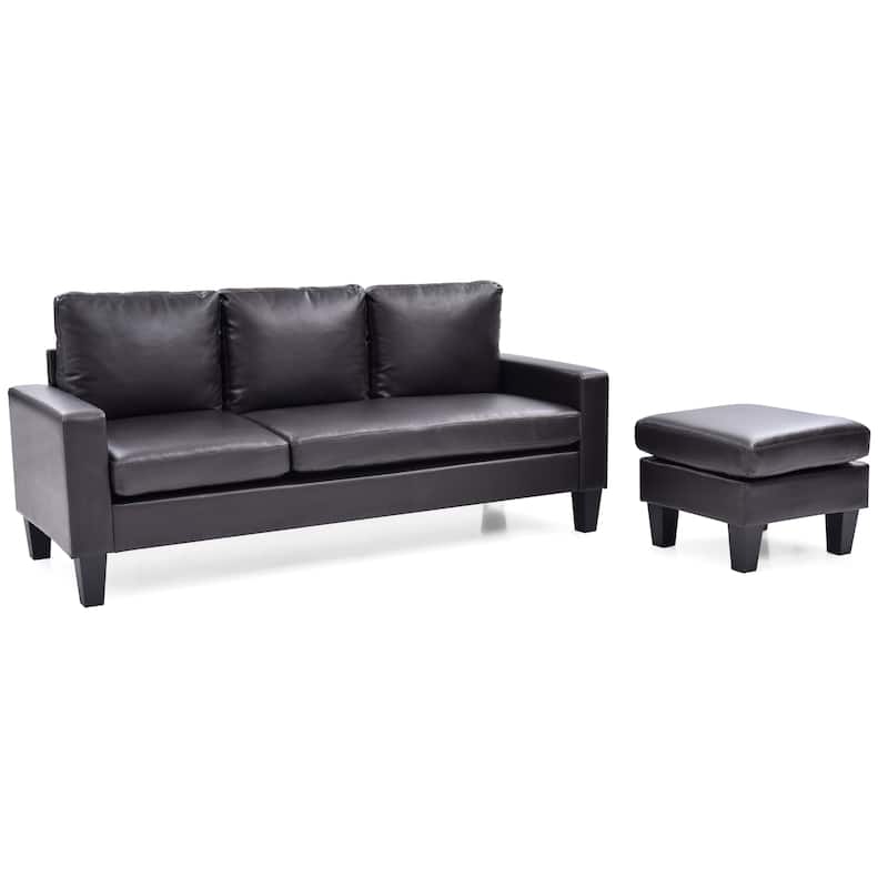 Jenna Small Sofa with Chaise Lounge