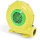 preview thumbnail 1 of 7, Costway Air Blower Pump Fan 480 Watt 0.6HP For Inflatable Bounce House Yellow - 12-15 Years