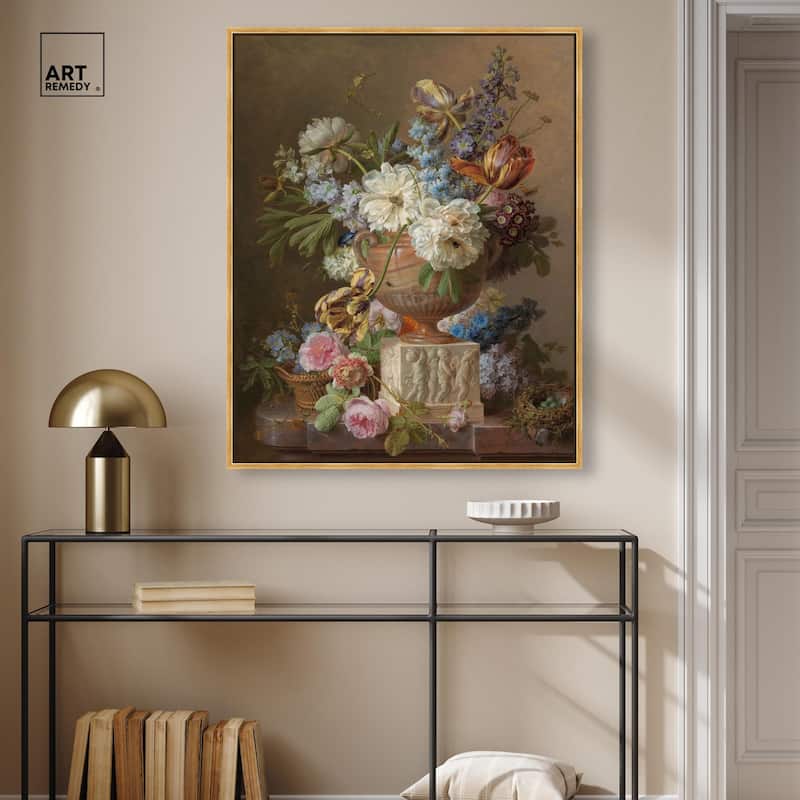 Alabaster Vase 1783 Canvas by Art Remedy